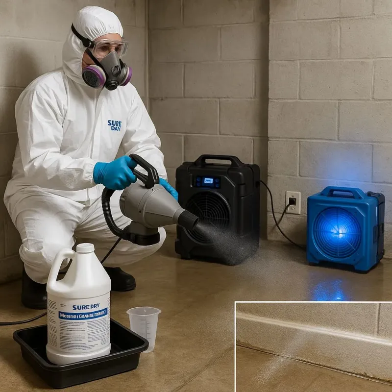 Sanitization and Odor Removal process in Noblesville, IN