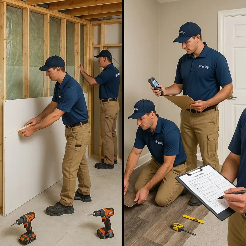 Repairs and Reconstruction process in Noblesville, IN
